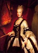 Portrait of Maria Carolina of Austria Queen consort of Naples and Sicily Anton Raphael Mengs